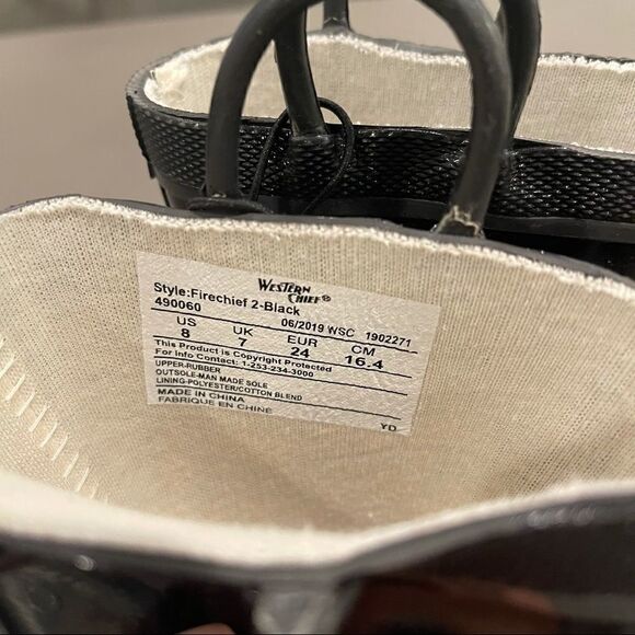 Kids Firechief 2 Rain Boot - Black - Picture 6 of 7